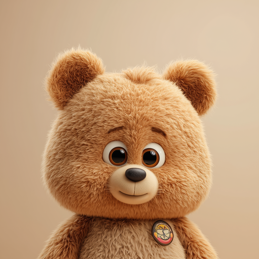 Pip the bear cub, the Snug Patrol mascot